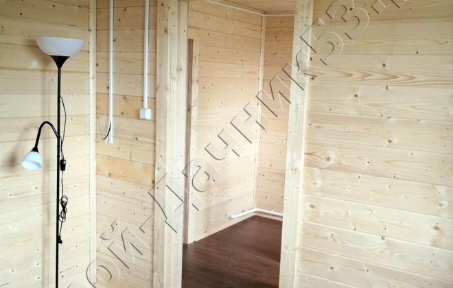 4 Каркасно-щитовая пристройка 10×4, 68 м², Московская область, Чеховский район, деревня Волосово, СНТ «Дубки» (6)